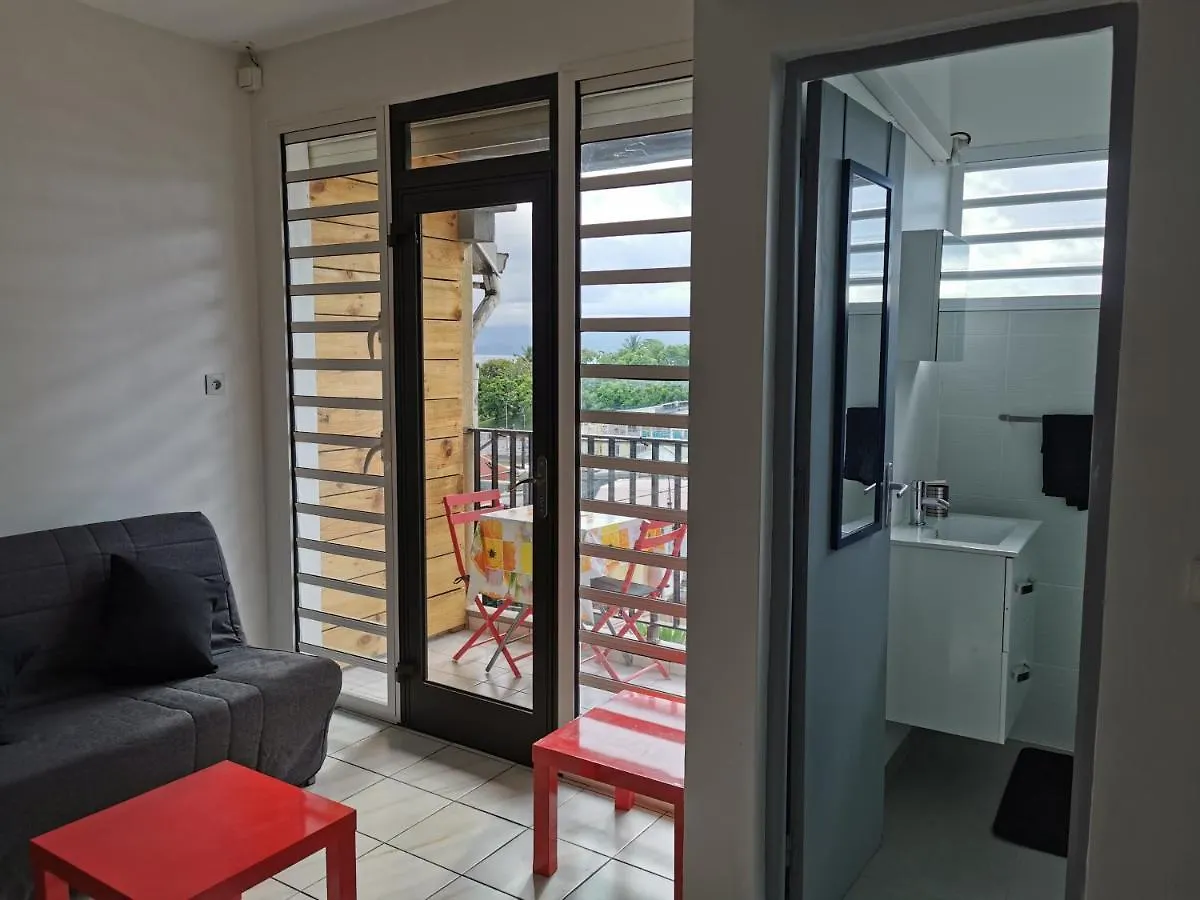 Apartament Appartement Vue Mer Et Montagne A 100M De La Plage Le Gosier  Gwadelupa